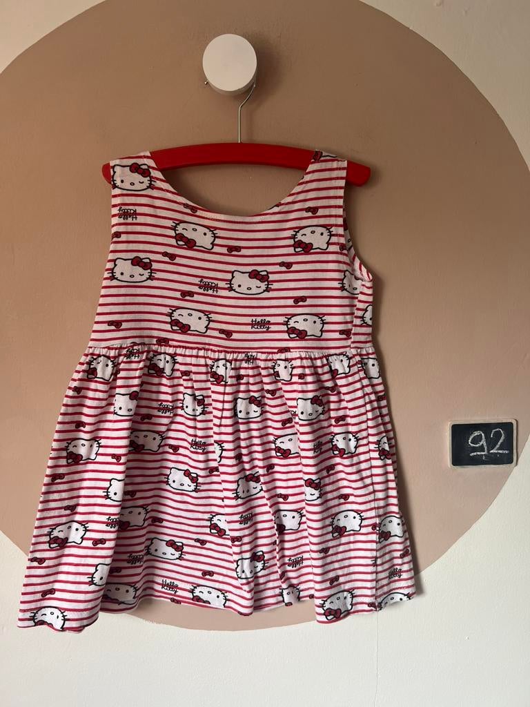 Jurkej Hello Kitty 92, Ophalen of Verzenden, Gebruikt, Meisje, Jurk of Rok