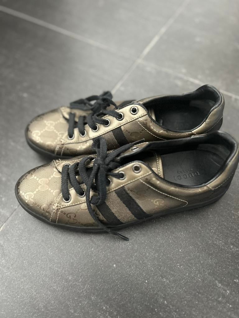 Orginele Gucci schoenen, maat 37, Ophalen of Verzenden, Zo goed als nieuw, Sneakers of Gympen