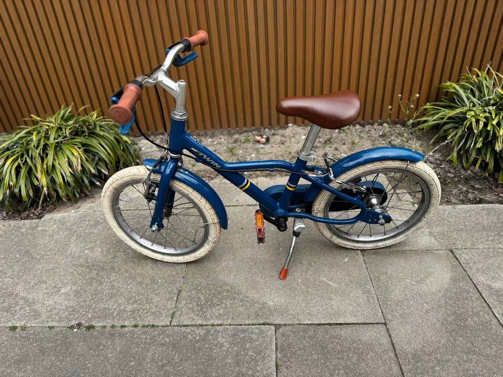 Btwin 16 inch kinderfiets - Lichtgewicht aluminium frame, Ophalen, Gebruikt, 16 tot 20 inch