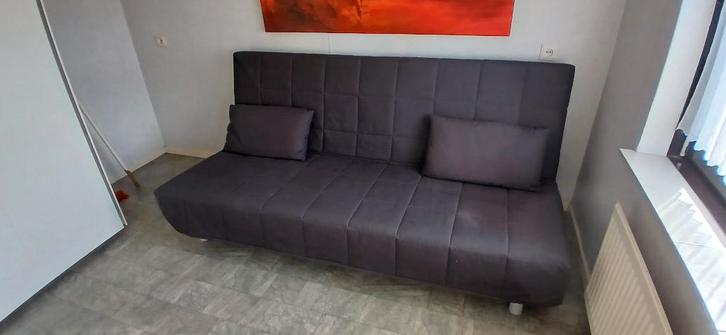 Ikea Beddinge 2 pers slaapbank incl. matrassen en opslaglade, Huis en Inrichting, Slaapkamer | Slaapbanken, Zo goed als nieuw