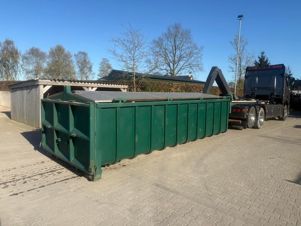 Container met kleppen 16m3, Zakelijke goederen, Machines en Bouw | Keten en Containers, Ophalen