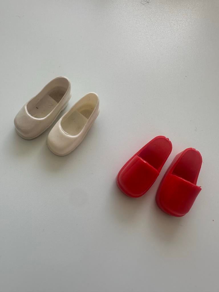 Schoentjes barbie vintage, Verzamelen, Poppen, Ophalen of Verzenden, Gebruikt
