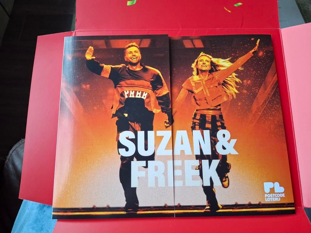 4 tickets susan en freek 25 mei staanplaatsen GelreDome, Drie personen of meer