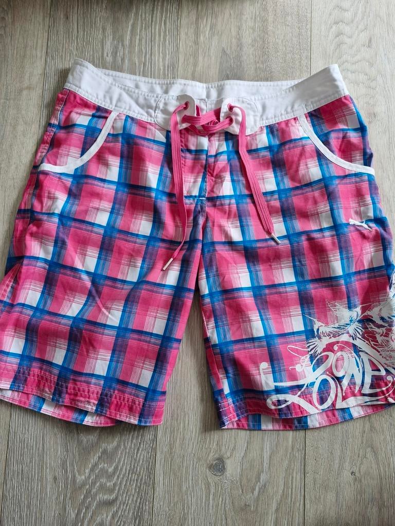 Puma roze zwemshort mt. 36 / mt. S, Kleding | Dames, Badmode en Zwemkleding, Puma, Ophalen of Verzenden, Zo goed als nieuw, Roze