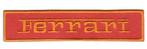 Ferrari stoffen opstrijk patch embleem #7, Verzamelen, Automerken, Motoren en Formule 1, Ophalen of Verzenden, Nieuw, Auto's