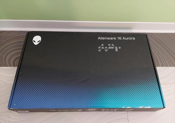 AlienWare 16X Aurora, Computers en Software, Windows Laptops, Zo goed als nieuw, 16 inch, SSD, 4 Ghz of meer, 32 GB, Qwerty, Met videokaart