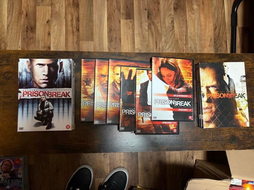 Prison Break DVD Boxset - Seizoen 1 & 2 & 3, Gebruikt, Boxset, Ophalen of Verzenden, Actie en Avontuur