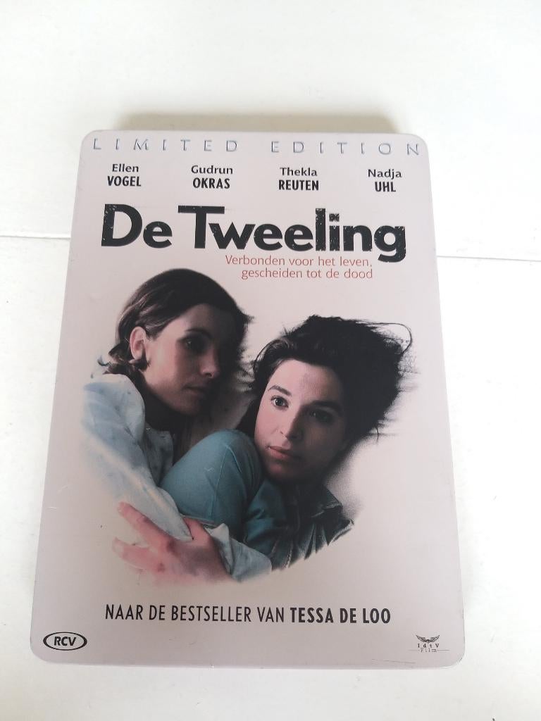 Dvd de tweeling 12  limited edition Dvd in blikje ipv doosje, Vanaf 12 jaar, Ophalen of Verzenden, Gebruikt