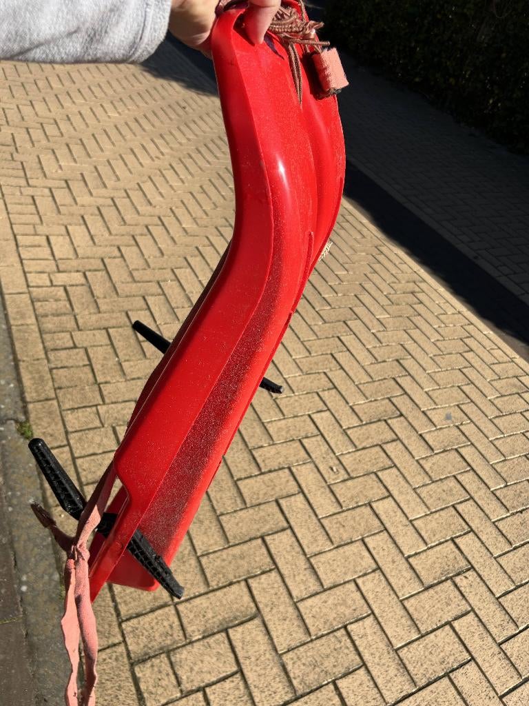 Snow sled / Slee, Ophalen, Gebruikt