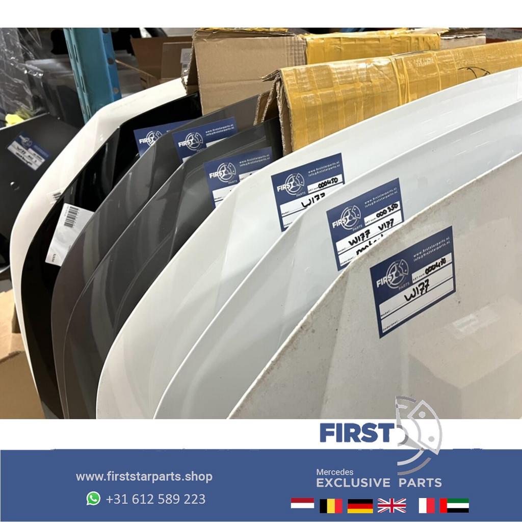 A1778801800 W177 V177 MOTORKAP WIT GRIJS ZWART ORIGINEEL Mer, Gebruikt, -, Voor, Ophalen of Verzenden