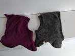 Bivakmuts merinowol Dilling maat 2-3 jaar vlierbes/grijs, Kinderen en Baby's, Kinderkleding | Mutsen, Sjaals en Handschoenen, Gebruikt