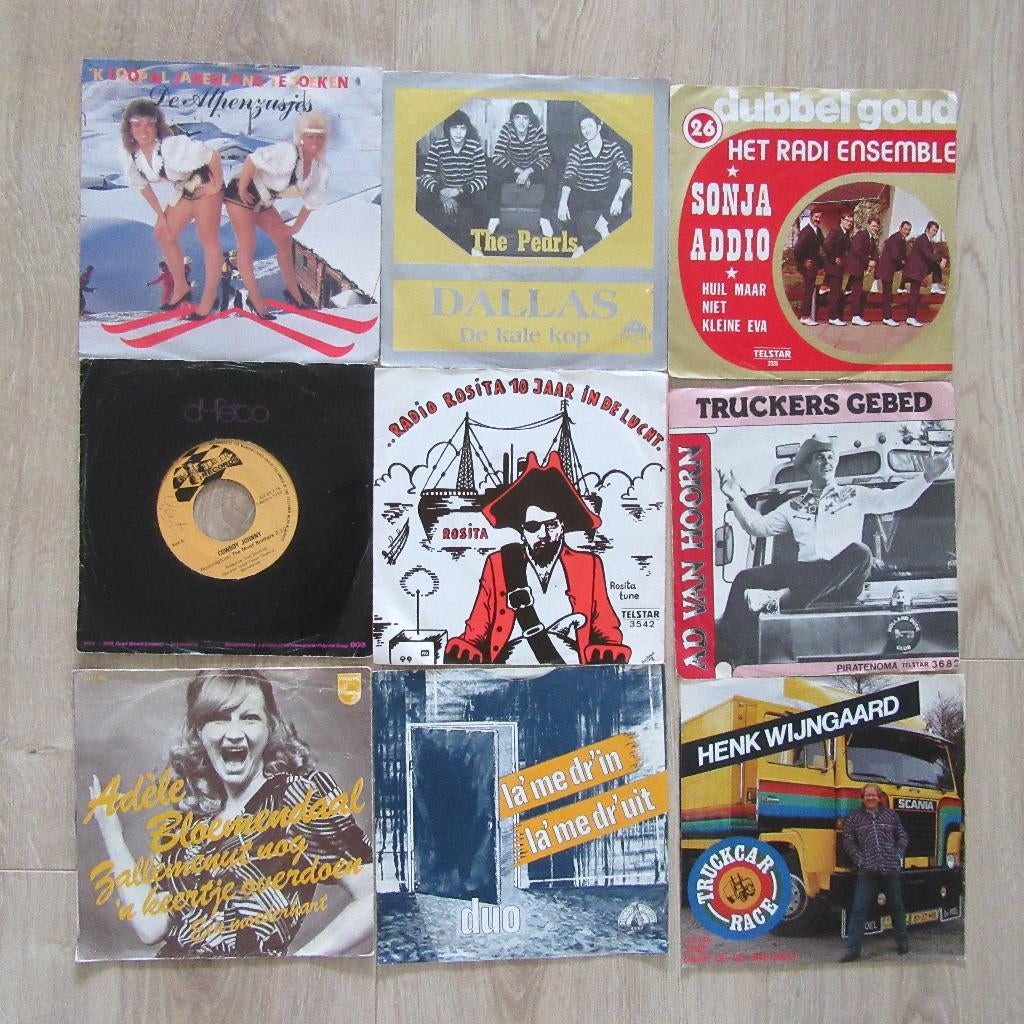 singles nederlands div piraat oa Radio Rosita Radi Ensemble, Gebruikt, 7 inch, Single, Ophalen of Verzenden