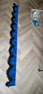 Raamband deensblauw, Ophalen of Verzenden, Gebruikt