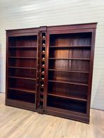 Jan Frantzen Boekenkast Mahoniehout met verborgen Wijnrek, Antiek en Kunst, Ophalen
