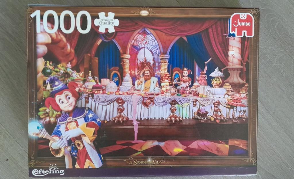 Puzzel Efteling., Hobby en Vrije tijd, Denksport en Puzzels, Ophalen of Verzenden, 500 t/m 1500 stukjes, Zo goed als nieuw
