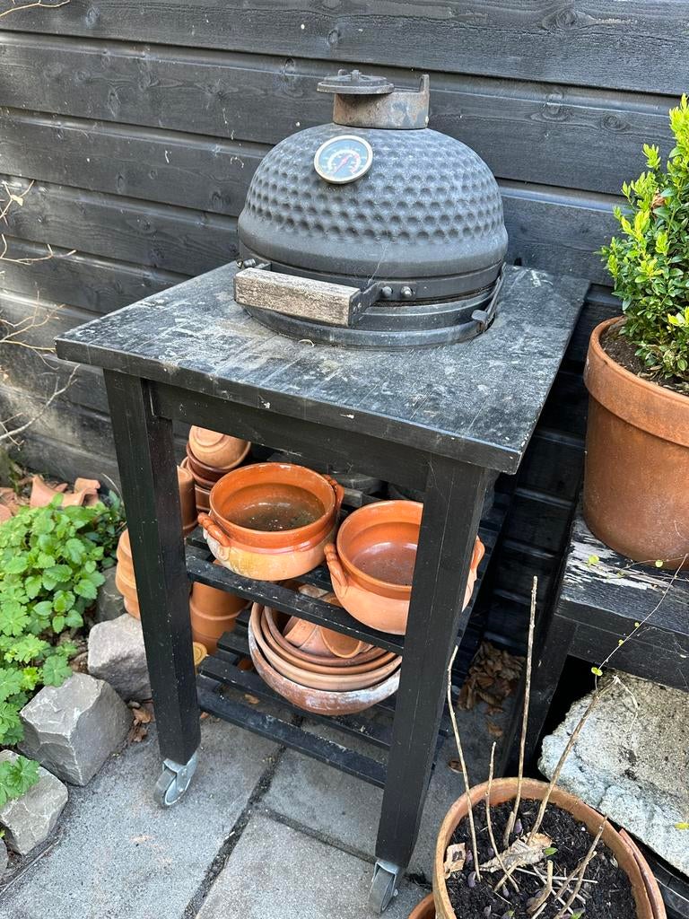 Bbq in keukentrolley, Ophalen, Gebruikt