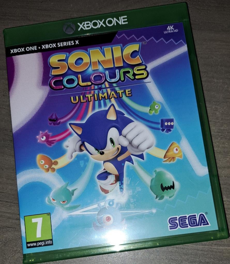 Sonic the hedgehog colours ultimate xbox one z.g.a.n., 1 speler, Ophalen of Verzenden, Zo goed als nieuw, Platform