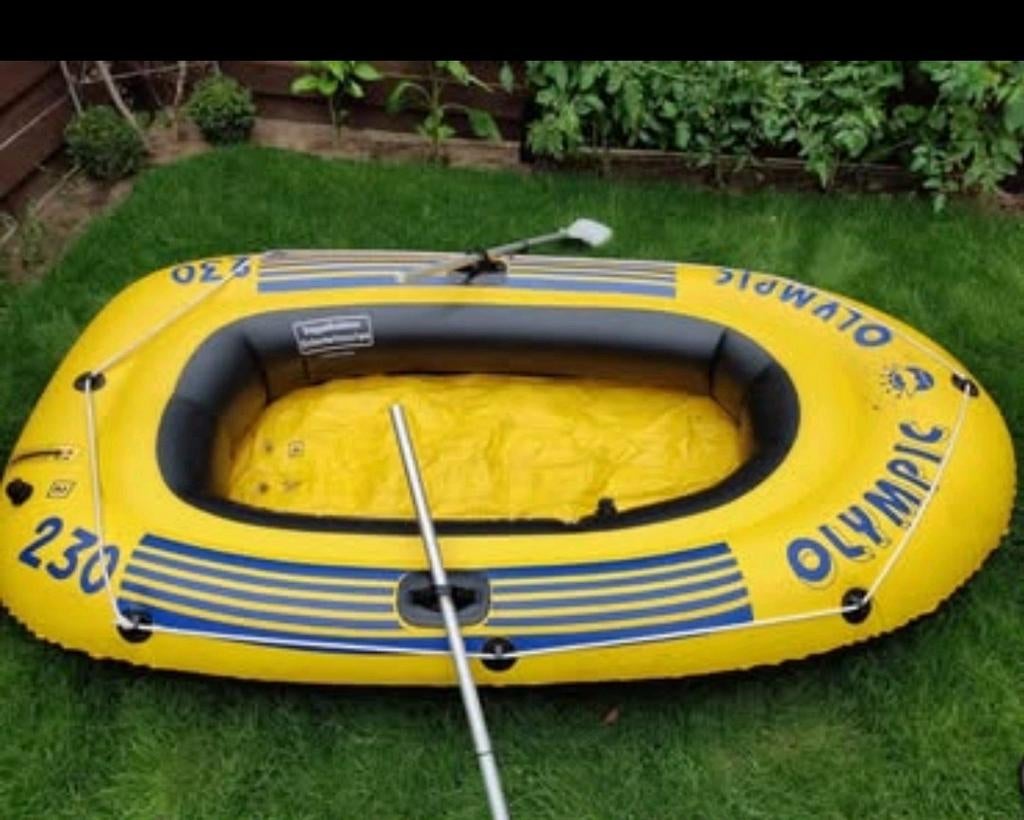 Opblaasboot set 2 persoons, Watersport en Boten, Ophalen, Eén persoon