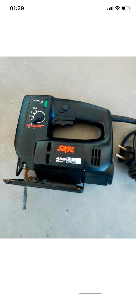 Decoupeerzaag Skil, Ophalen, Gebruikt, Decoupeerzaag, 30 tot 70 mm