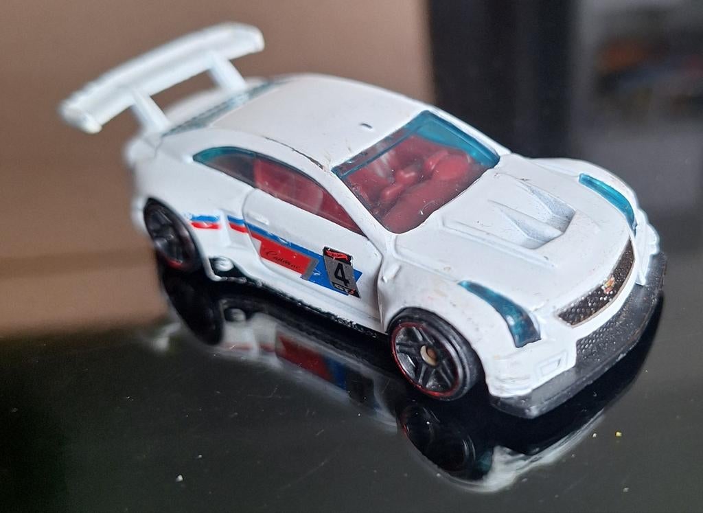 Hotwheels '16 cadilac ats-vr, Ophalen of Verzenden, Auto