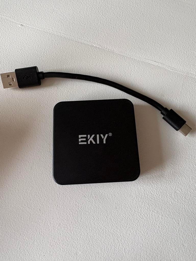 Ekiy Apple CarPlay & Android Auto Wireless Adapter, Auto diversen, Auto-accessoires, Ophalen of Verzenden, Zo goed als nieuw