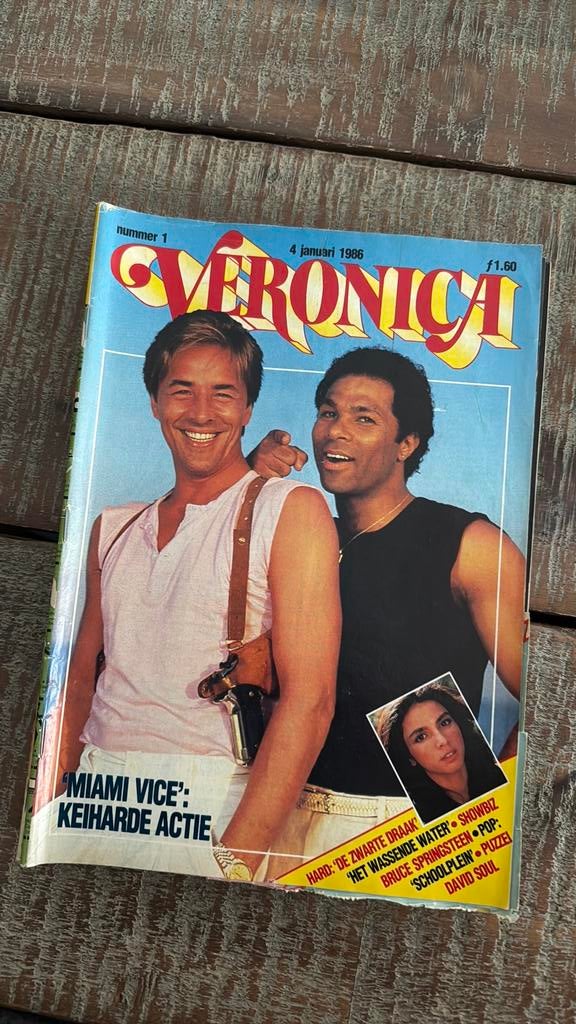 Veronica gids 1986 Miami Vice Bruce Springsteen, Boeken, Film, Tv en Media, Ophalen of Verzenden, Zo goed als nieuw
