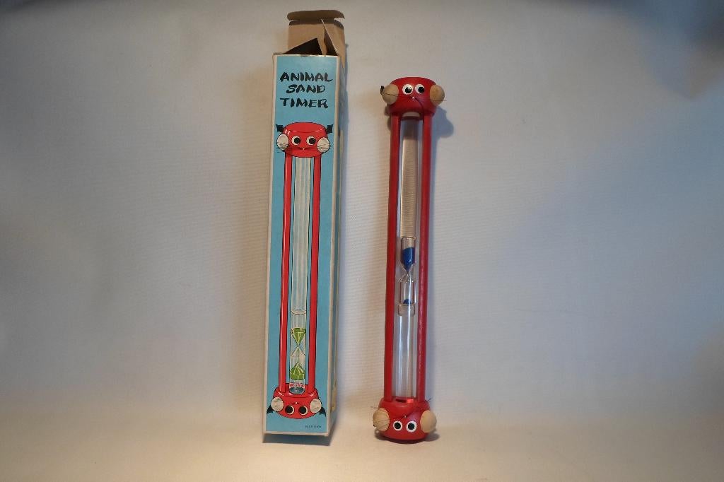 Zandloper Animal Sand Timer Vintage, Verzamelen, Retro, Huis en Inrichting, Ophalen of Verzenden