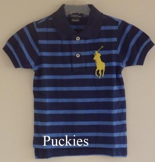 Ralph Lauren Big Pony polo blauw/navy maat 92 *NIEUW* a, Kinderen en Baby's, Kinderkleding | Maat 92, Nieuw, Jongen, Shirt of Longsleeve