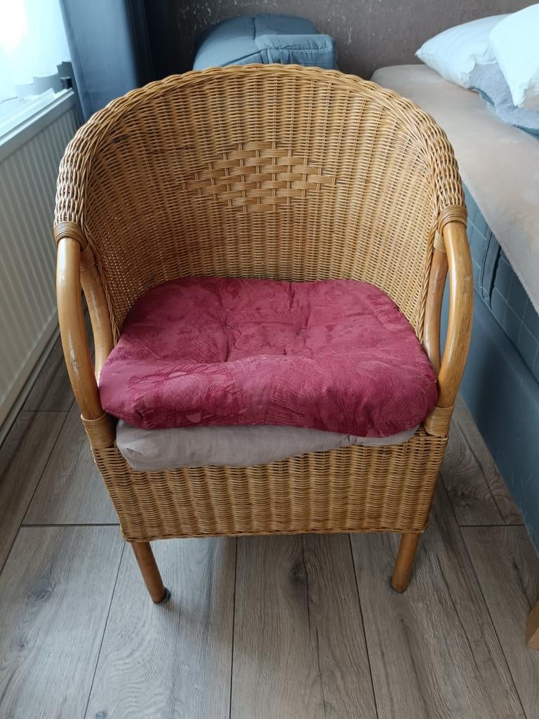 Rietenstoel, Huis en Inrichting, Stoelen, Ophalen, Eén