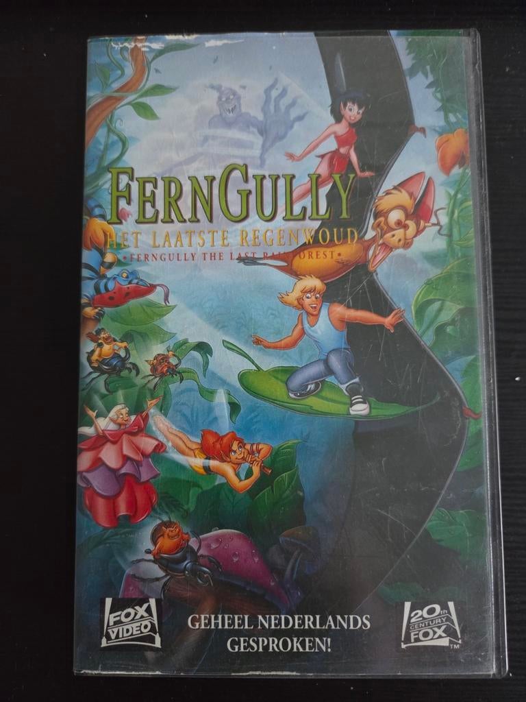 Ferngully: Het Laatste Regenwoud (VHS, Nederlands gesproken), Cd's en Dvd's, Alle leeftijden, Ophalen, Gebruikt, Overige genres