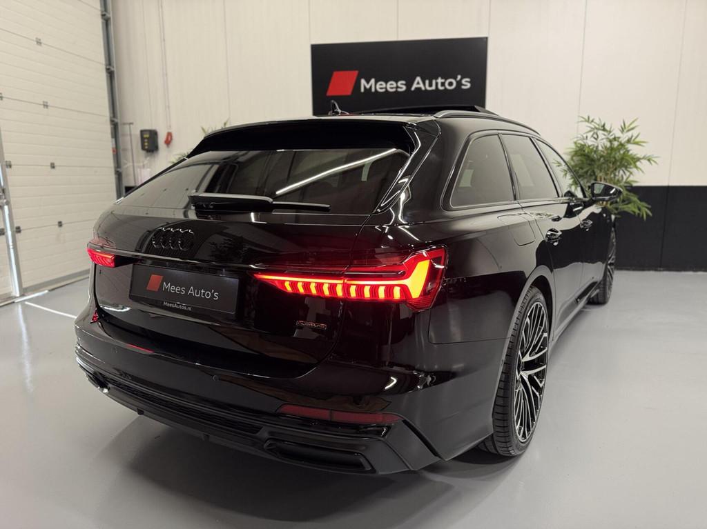 Audi A6 Avant 55 TFSI e quattro Competition|Pano|HUD|Keyless, Auto's, Audi, Automaat, Gebruikt, 4 cilinders, Zwart