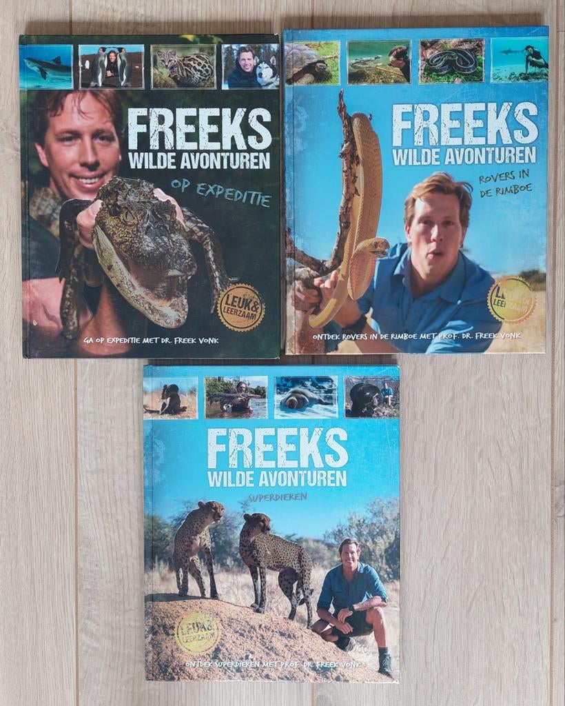 Freeks wilde avonturen, Eén stripboek, Ophalen of Verzenden, Zo goed als nieuw, Freek vonk