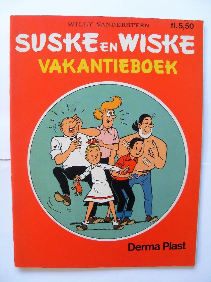 Suske en Wiske Vakantieboek Derma plast, Boeken, Stripboeken, Zo goed als nieuw, Eén stripboek, Ophalen of Verzenden