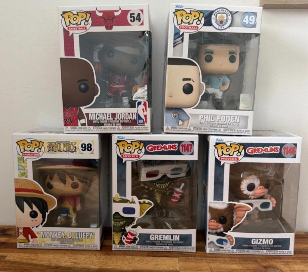 Funko Pop!, Ophalen, Nieuw