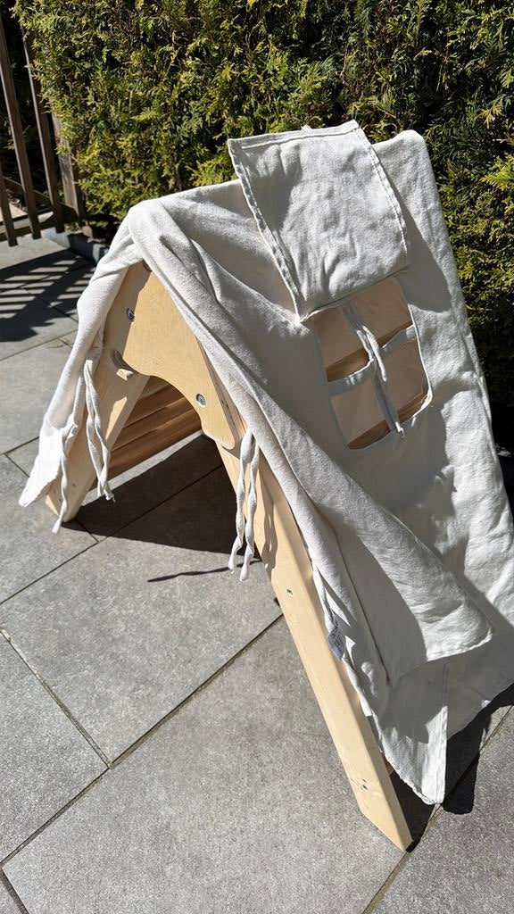 Houten klimrek / tent, Kinderen en Baby's, Ophalen, Zo goed als nieuw