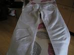 Dameskleding: witte spijkerbroek, mt S, Ophalen of Verzenden, Zo goed als nieuw, Wit, W28 - W29 (confectie 36)