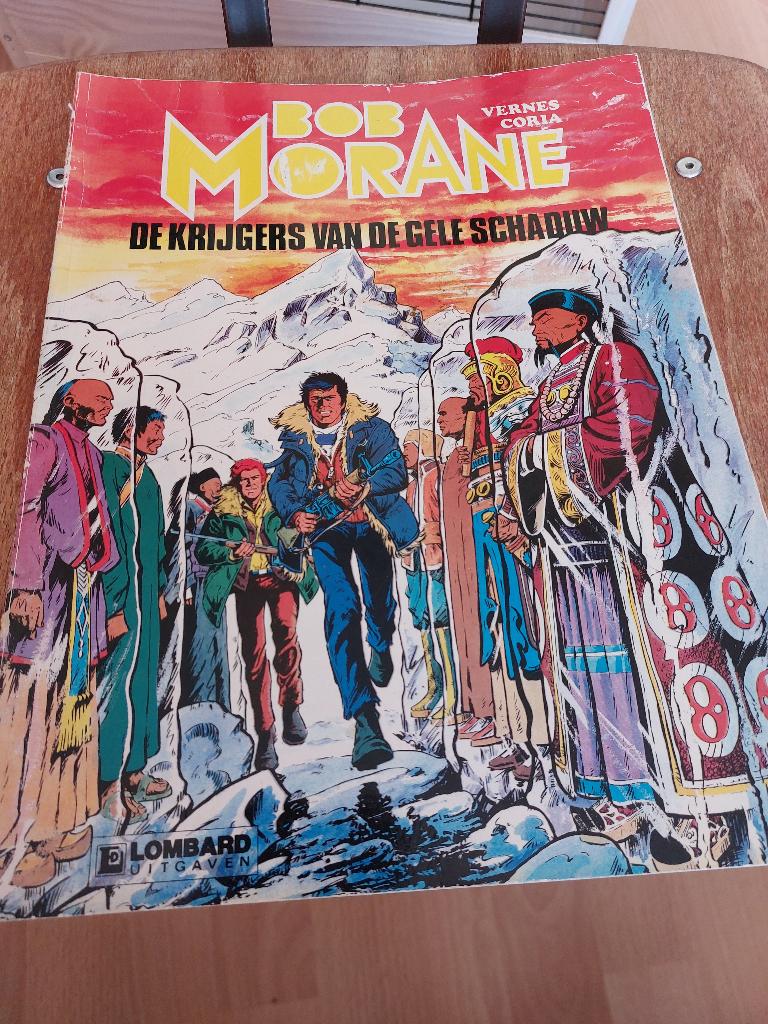 Bob Morane, de krijgers van de gele schaduw, Boeken, Eén stripboek, Ophalen of Verzenden