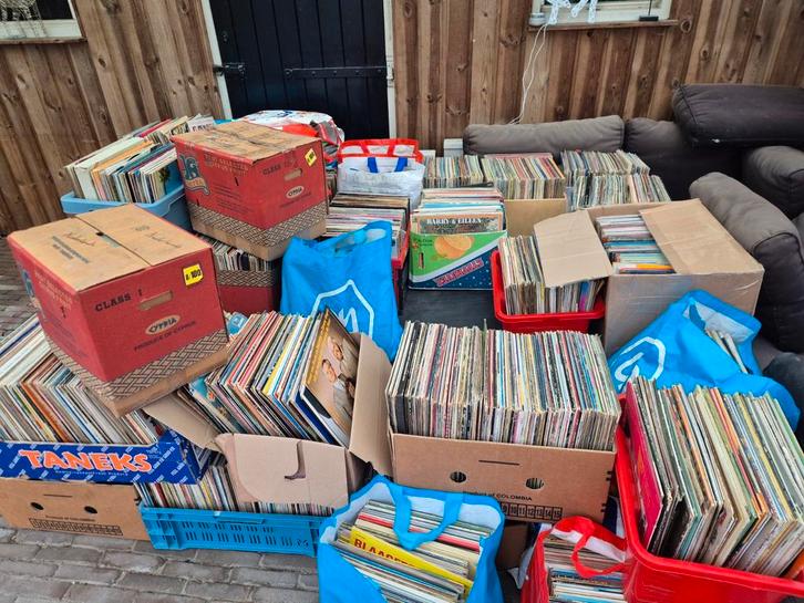Mega partij lp's, Cd's en Dvd's, Vinyl | Overige Vinyl, Gebruikt, Ophalen of Verzenden