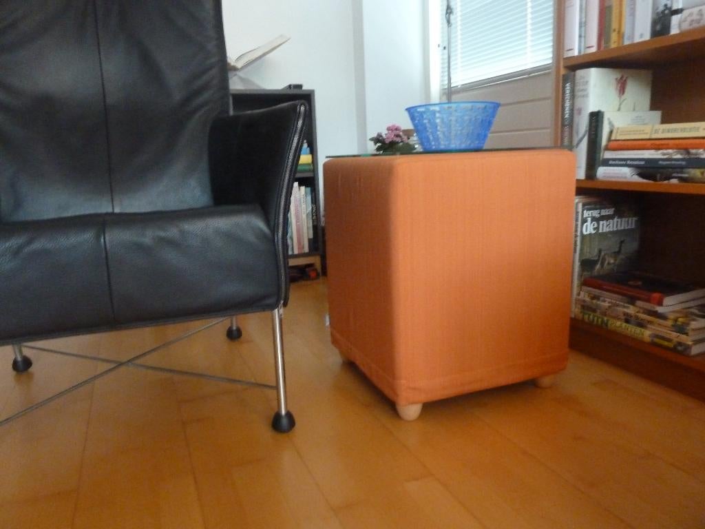 Bijzettafel/Hocker, Ophalen, Minder dan 50 cm, Gebruikt, Vierkant