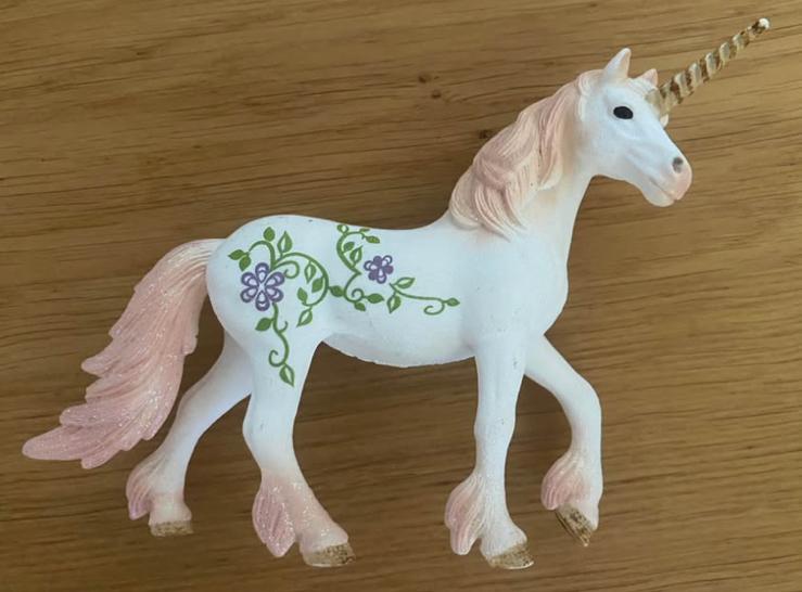 Sleigh eenhoorn, Ophalen of Verzenden, Zo goed als nieuw, Beeldje of Figuurtje