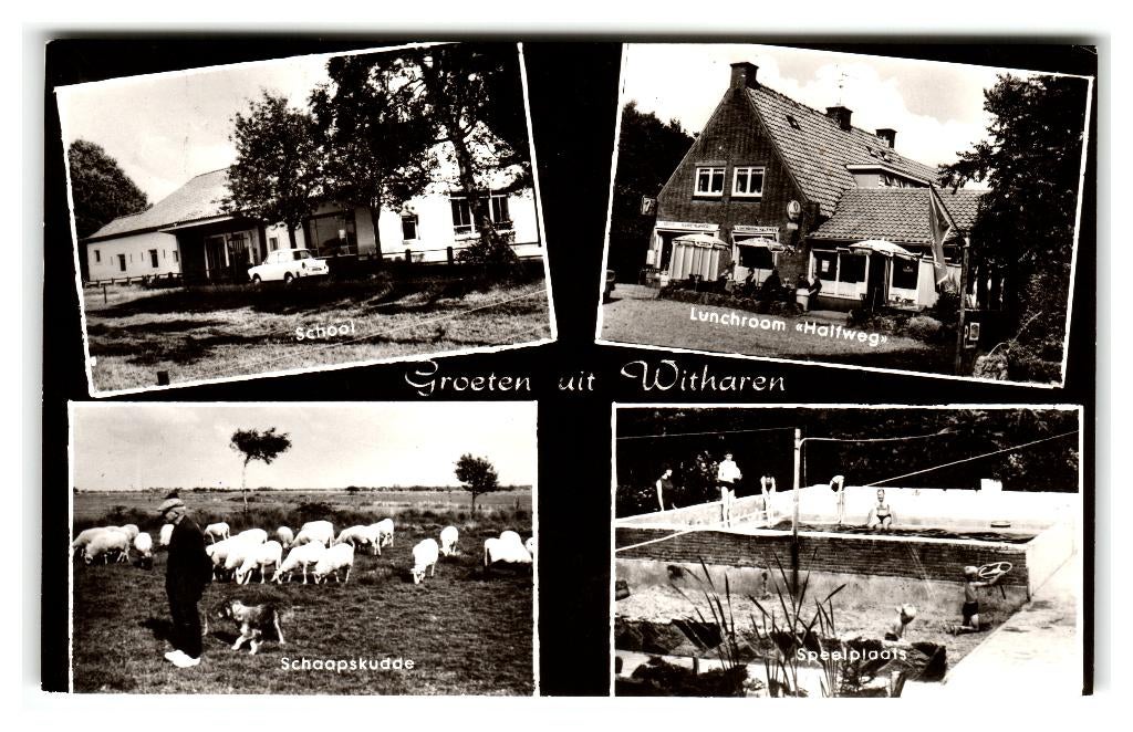 Witharen, Groeten uit Witharen, Verzenden, 1960 tot 1980, Gelopen, Overijssel
