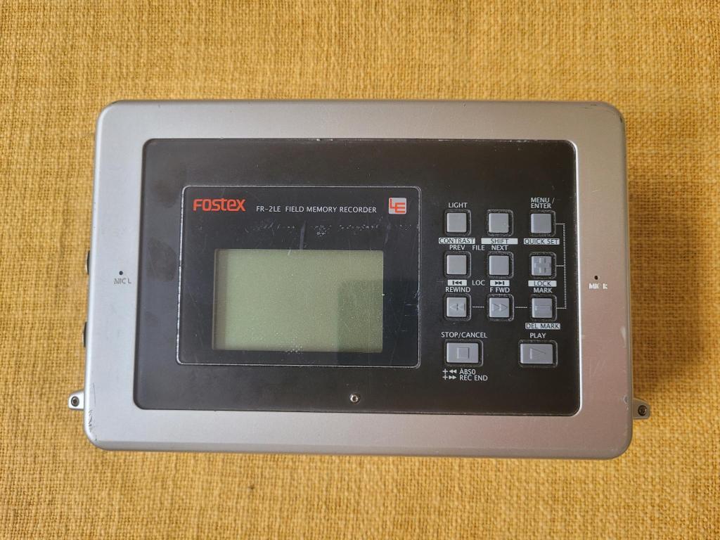 Fostex field memory recorder, Audio, Tv en Foto, Professionele Audio-, Tv- en Video-apparatuur, Ophalen of Verzenden, Gebruikt