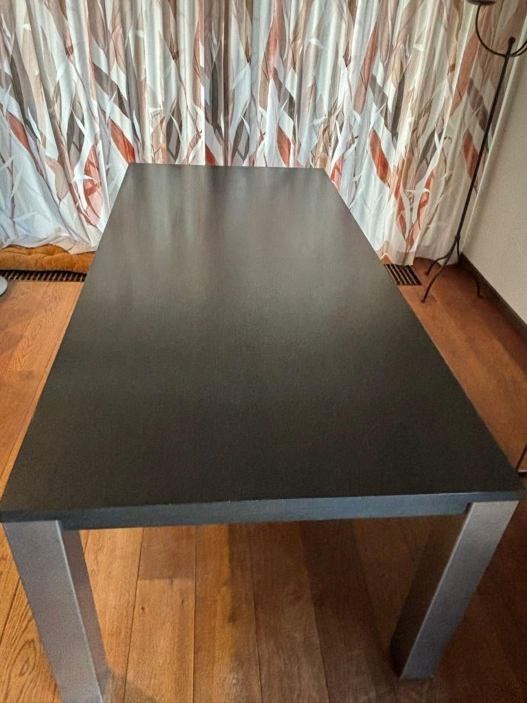 eettafel, Huis en Inrichting, Tafels | Eettafels, Ophalen, Gebruikt, 200 cm of meer, 50 tot 100 cm