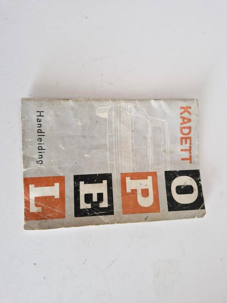 Opel Kadett A handleiding, Verzamelen, Ophalen of Verzenden, Sigarenbandjes