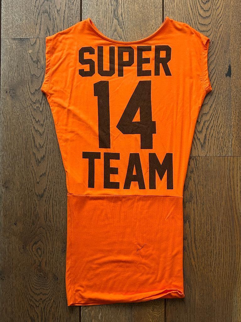 SUPERTRASH top / tuniek / jurk 128-140, Verzenden, Gebruikt, Meisje, Jurk of Rok