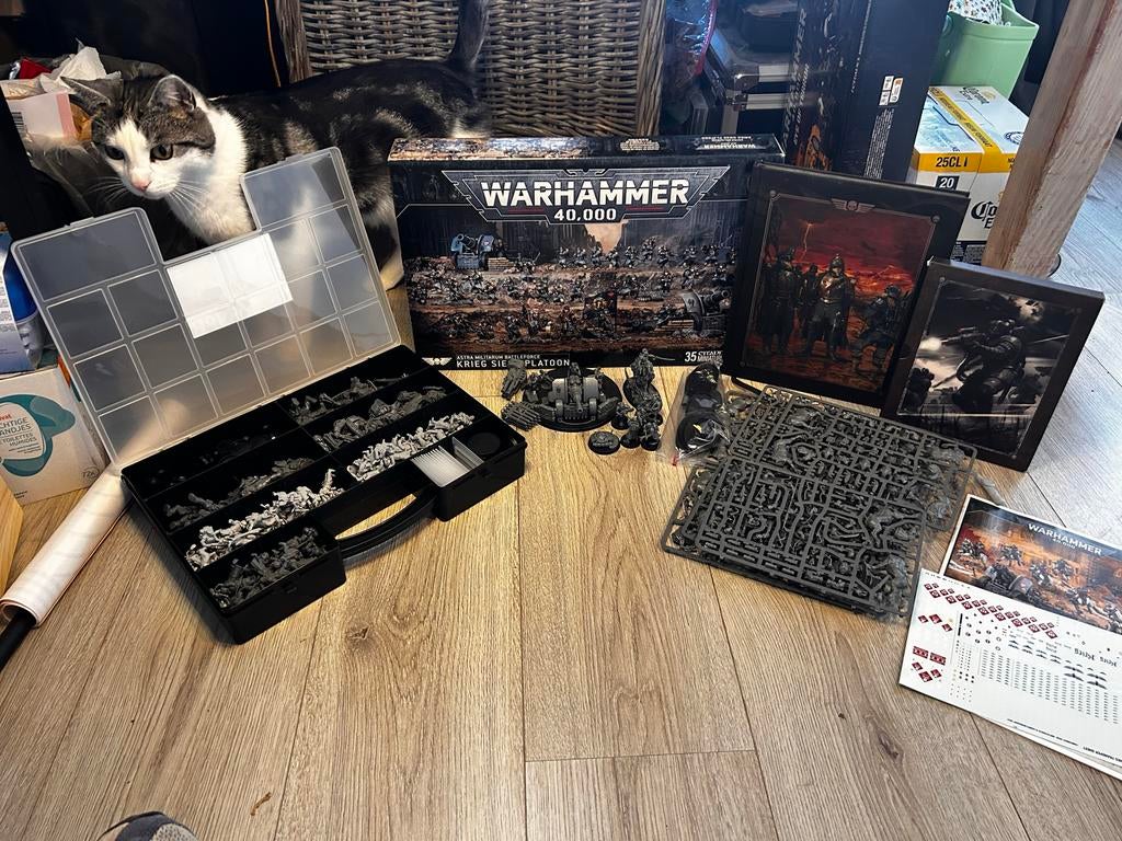 Warhammer 40K Death Korps of Krieg & Astra Militarum Leger, Hobby en Vrije tijd, Wargaming, Ophalen of Verzenden, Zo goed als nieuw