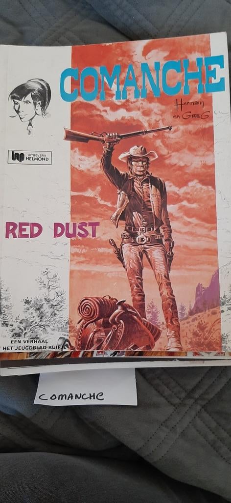 Comanche, Eén stripboek, Ophalen