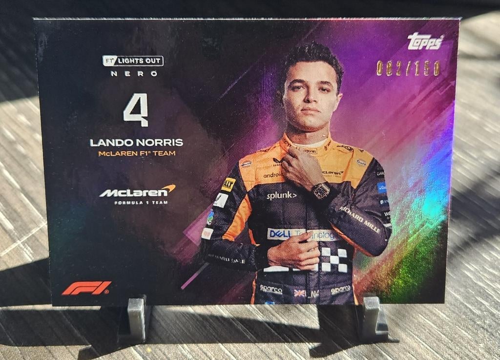 Lando Norris 2023 F1 Lights Out Nero /150 Parallel, Ophalen of Verzenden, Zo goed als nieuw
