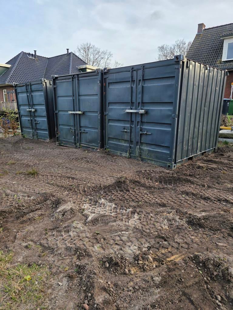 Opslagcontainers 10ft, Ophalen