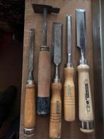 5 beitels, z.g.a.n./gebruikt o.a. Kinzo, Ophalen, Zo goed als nieuw